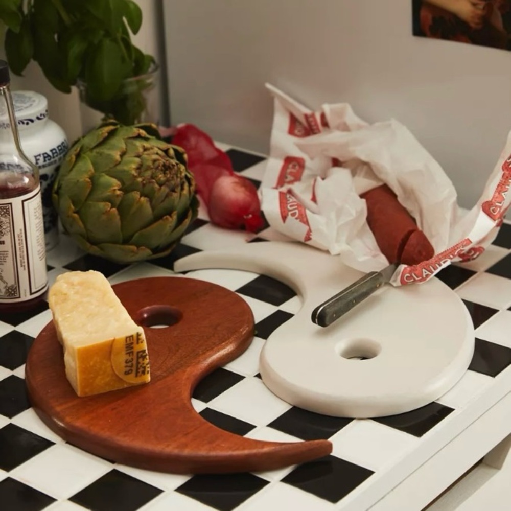 Urban Outfitters Yin and Yang Cheese Board